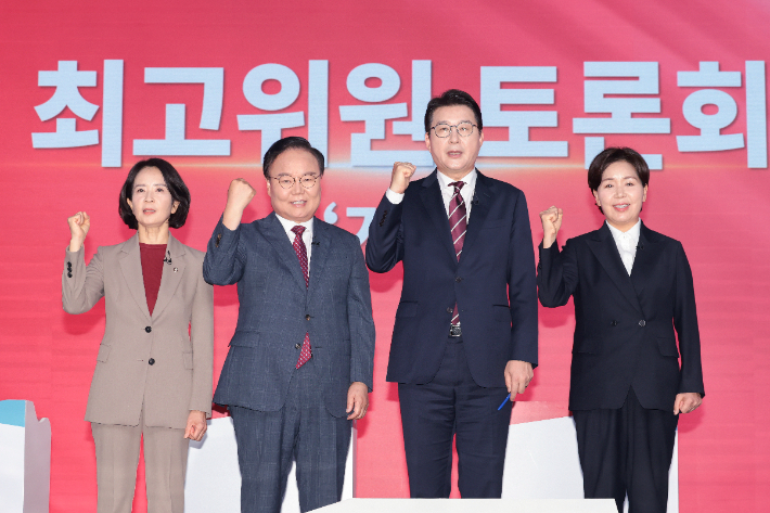 국힘 최고위원 선거도 '찬탄 vs 반탄' 대리전