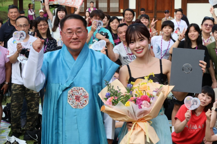 치어리더 이다혜 전북 관광홍보대사 위촉