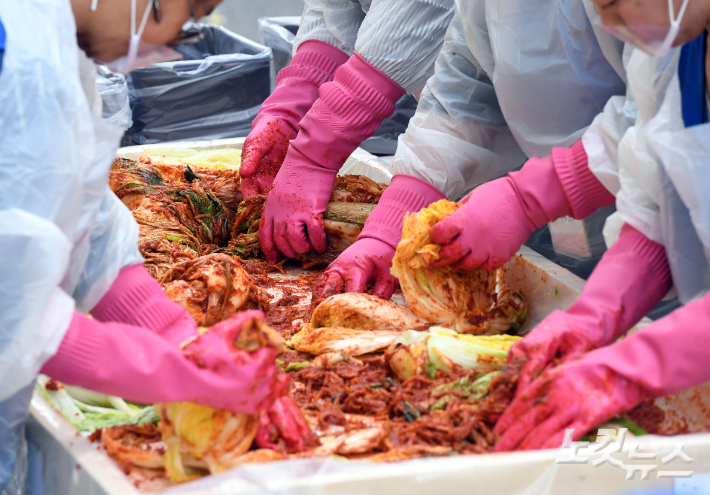 K푸드의 상징 김치. 황진환 기자