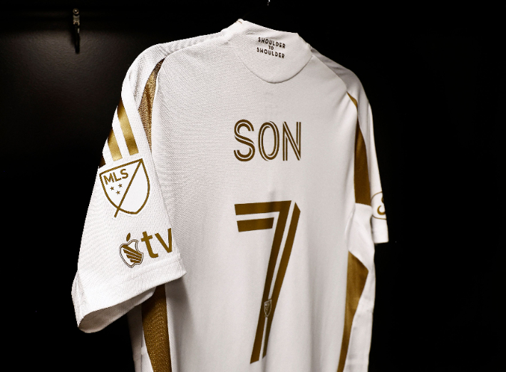 손흥민의 LAFC 유니폼. 연합뉴스