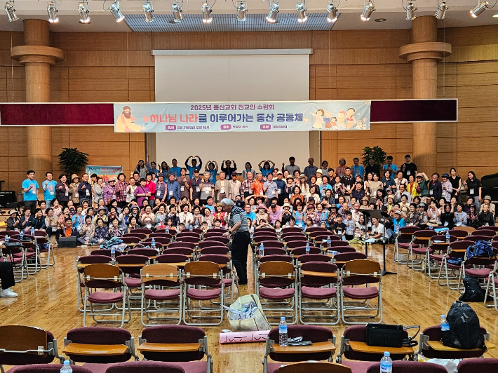 청주동산교회 사역현장. 청주동산교회 제공