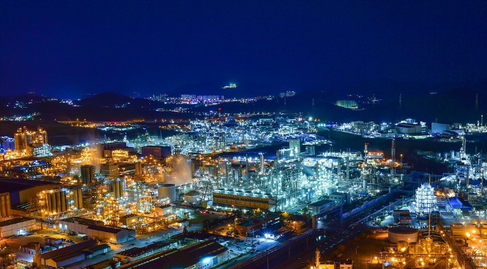 여수화학단지. 연합뉴스