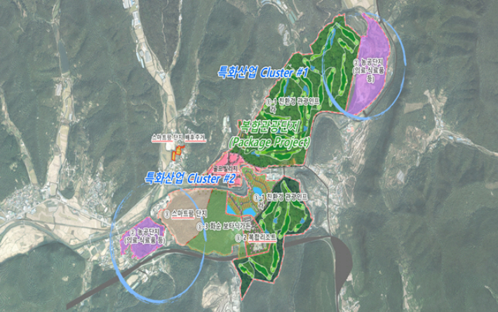 20일 예비타당성을 통과한 화순폐광 경제진흥개발사업 조성계획. 전라남도 제공
