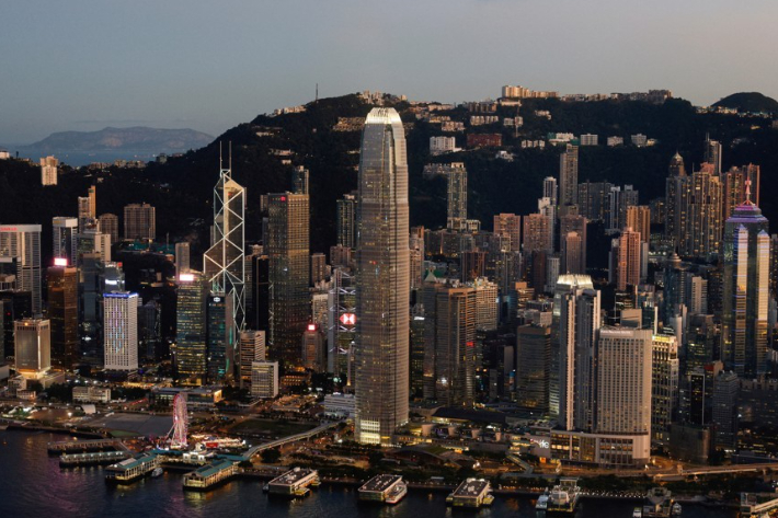 홍콩 시내. 연합뉴스