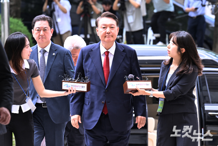 [속보]특검 "尹측 고발은 정당한 체포영장 집행 방해행위"