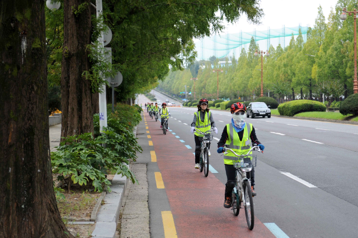누비자. 창원레포츠파크 제공 