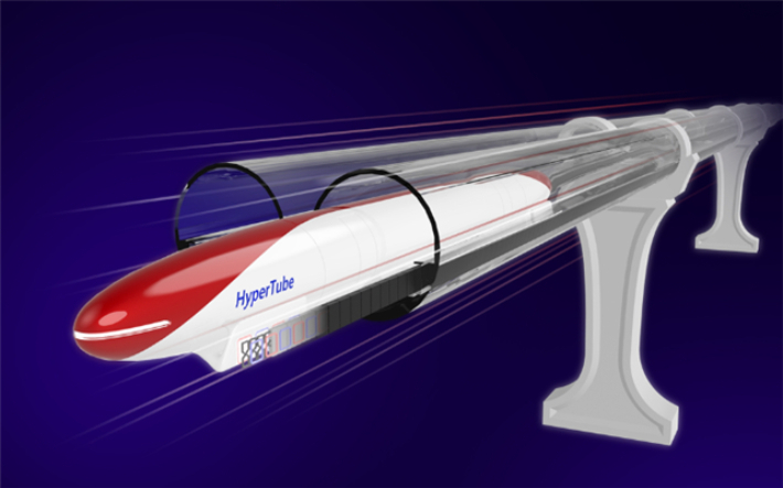 하이퍼튜브 조감도. 전북도 제공