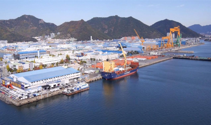 마산자유무역지역. 창원시 제공 