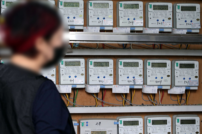 전기계량기. 황진환 기자