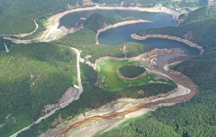 오봉저수지. 환경부 제공