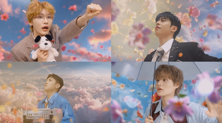 22일 공개된 에이비식스 미니 10집 '업사이드 다운' 타이틀곡 '스투핏' 뮤직비디오 티저. 브랜뉴뮤직 제공