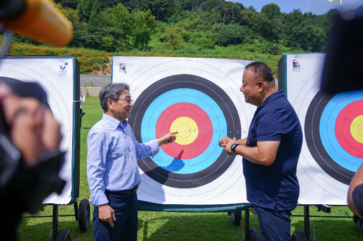 오는 9월 5일 개막하는 '2025 현대세계양궁선수권대회'와 '2025 세계장애인양궁선수권대회'가 인권친화적 국제대회로 치러진다. 광주시 제공
