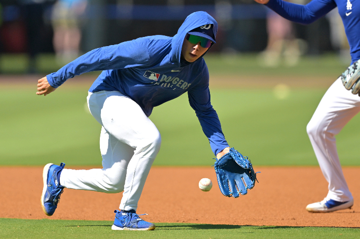 LA 다저스 김혜성. 연합뉴스 