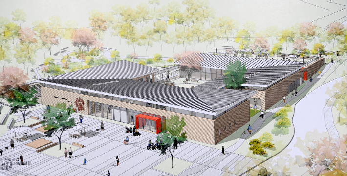 조감도. 진주시청 제공