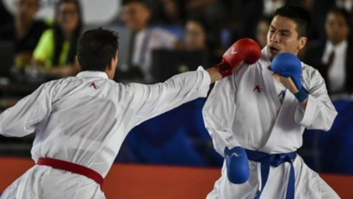 가라테 경기 모습. 연합뉴스