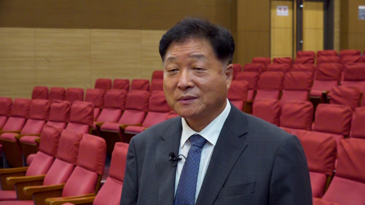 한국쌀가공식품협회 박병찬 회장. 노컷TV 캡처