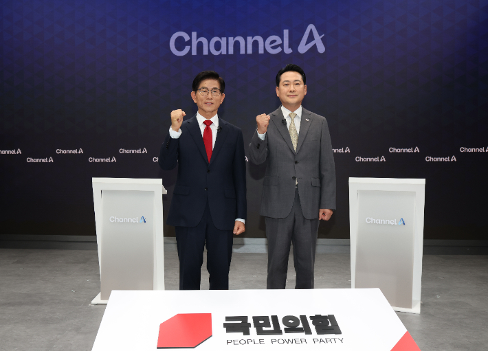 장동혁 "원내가 대여투쟁 구심점"…김문수 "내가 정치선배"