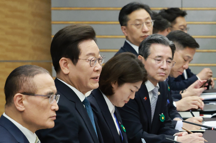 이재명 대통령, 한일 확대정상회담 발언. 연합뉴스