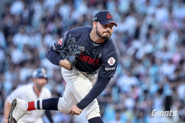 23일 NC와 원정에 선발 등판한 롯데 감보아. 롯데 자이언츠