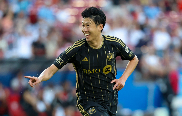 시작 6분 만에 '쾅'…손흥민, 프리킥으로 美 MLS 데뷔골 터뜨렸다