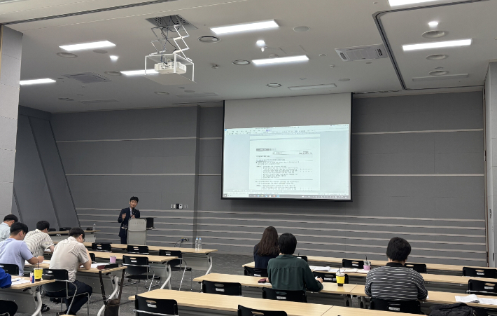 안전활동 수준평가 프로그램 설명회. 창원시설공단 제공 