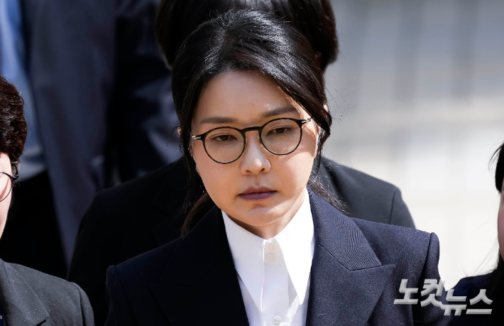 윤석열 전 대통령 부인 김건희 씨. 사진공동취재단