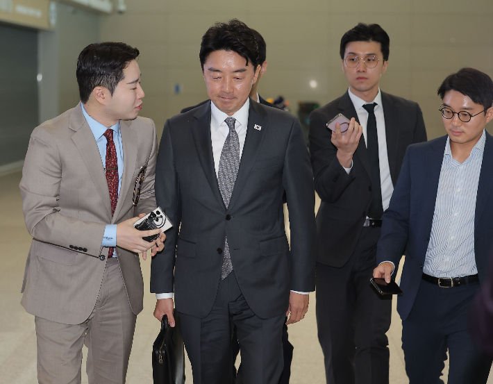 강훈식 대통령실 비서실장. 연합뉴스