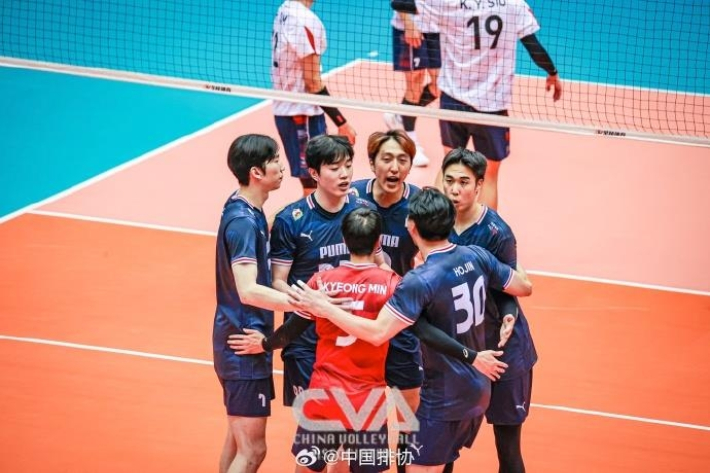중국배구협회 홈피 캡처