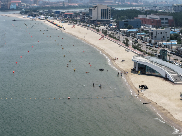 송도해수욕장. 포항시 제공