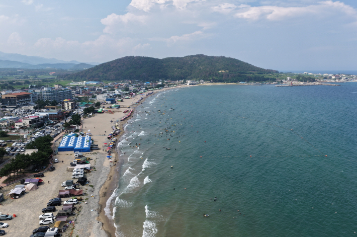 월포해수욕장. 포항시 제공
