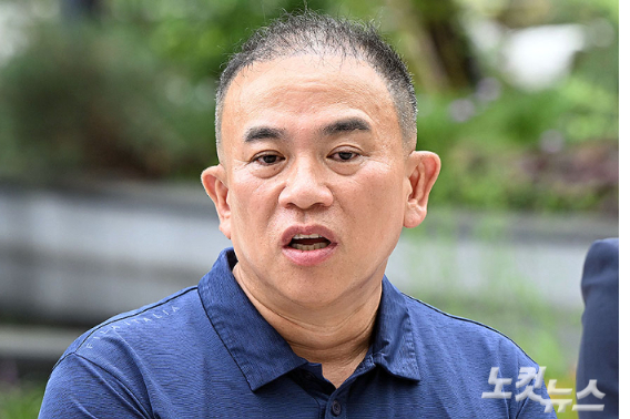 전 국힘 창원시장 예비후보 "明과 공천 약속 아닌 친해서 도와달라고 해"