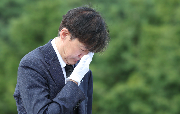 조국 "호남 일정, 지방선거용 아냐…인간으로서 도리"