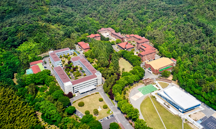 경남 진주시에 위치한 연암공과대학교 캠퍼스 전경. 연암공과대 제공