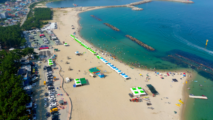 구산 해수욕장. 울진군 제공