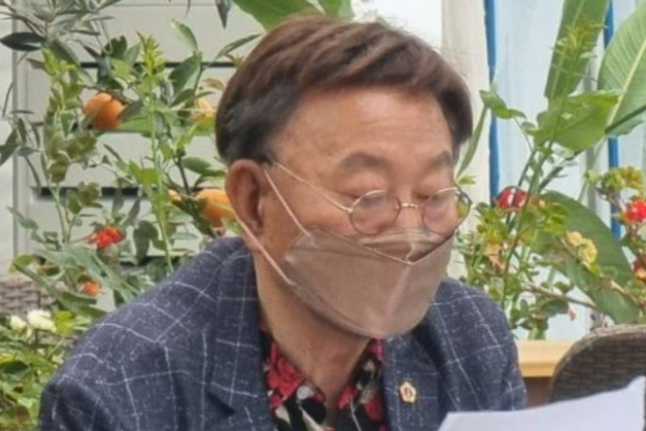 김건희씨 일가의 측근 김충식씨. 자료사진 