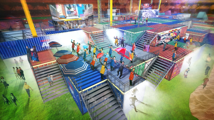 2025 전국체전 개회식 연출 시안.  부산시 제공