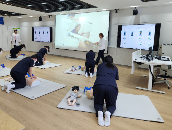 마산대 요양보호사 양성 과정. 경남도청 제공 