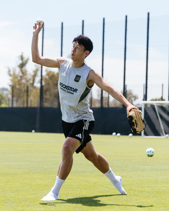 손흥민. LA FC 인스타그램