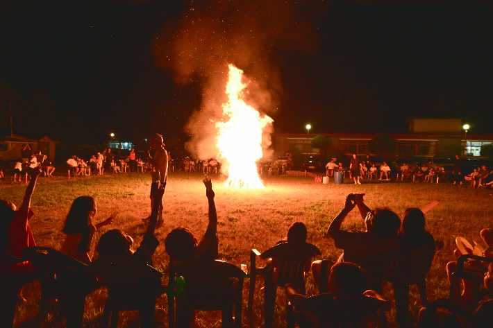 율리Q 아버지회 부자녀 캠프'가 지난 23~24일 1박 2일 일정으로 강릉 성산면 보광농촌체험휴양마을에서 열렸다. 율리Q 아버지회  제공