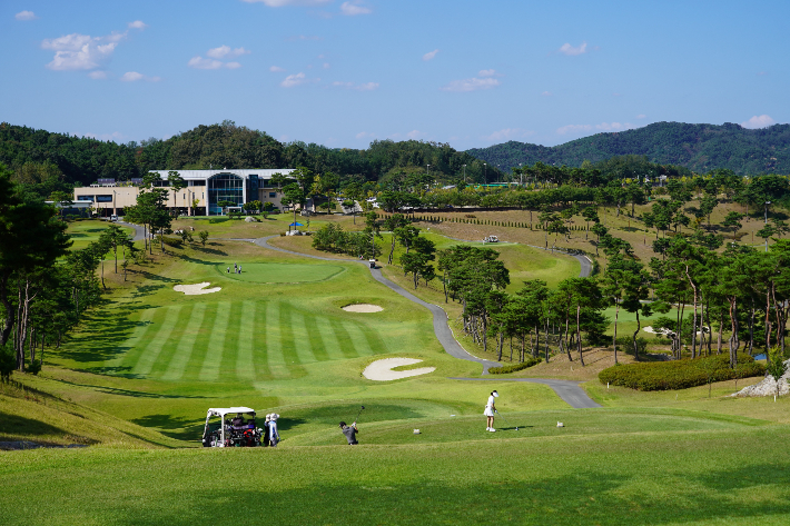 안동레이크골프클럽 전경. 경북문화관광공사 제공