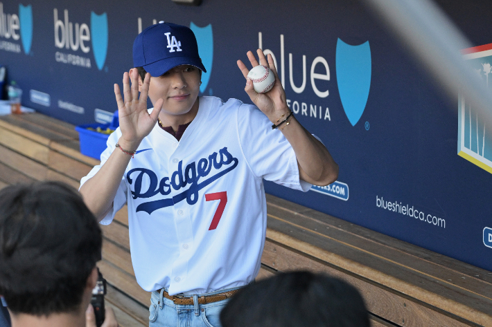 BTS 뷔. 연합뉴스 