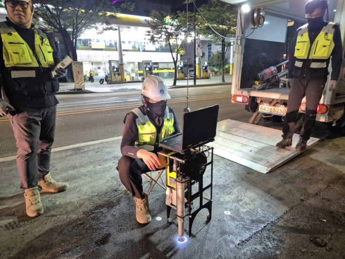 내시경 촬영 모습. 서울시 제공