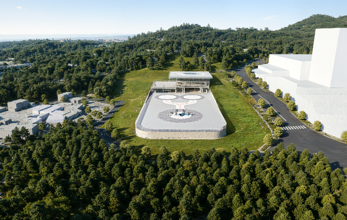 디지스트 버티포트 조감도. 경상북도 제공