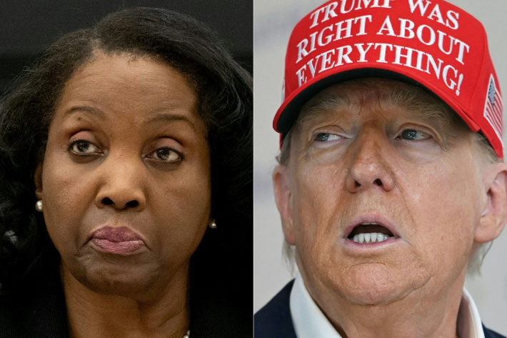 왼쪽부터 리사 쿡 연방준비제도(연준) 이사·도널드 트럼프 미국 대통령. 연합뉴스