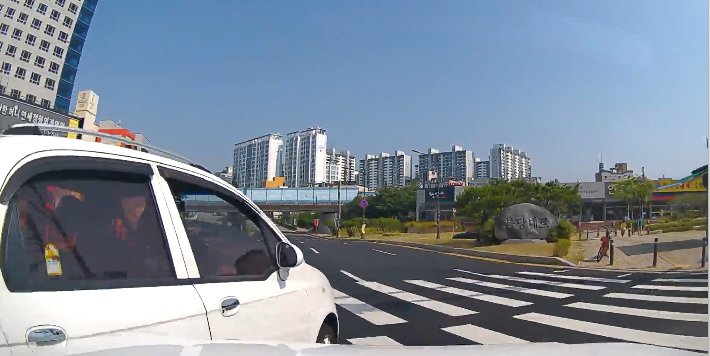 고의 사고 모습. 천안서북경찰서 제공