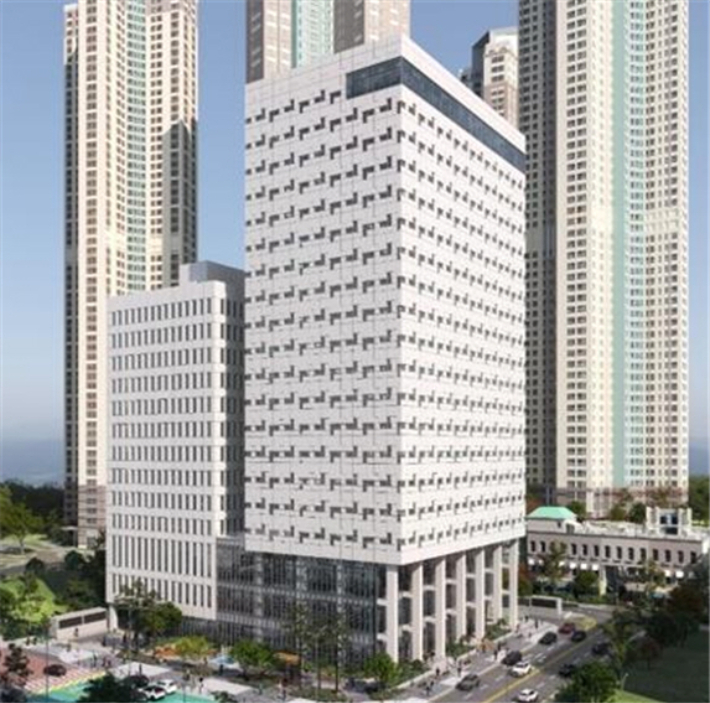 백석 업무빌딩 전경. 고양시 제공