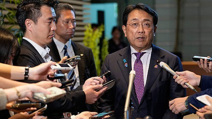 아카자와 료세이 일본 경제재생상. 연합뉴스 