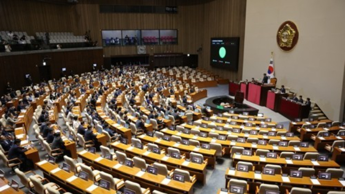 방문진법 국회 본회의 통과. 연합뉴스
