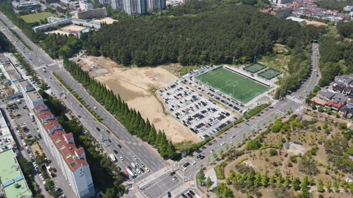 기후대응 도시숲(가음정공원). 창원시 제공
