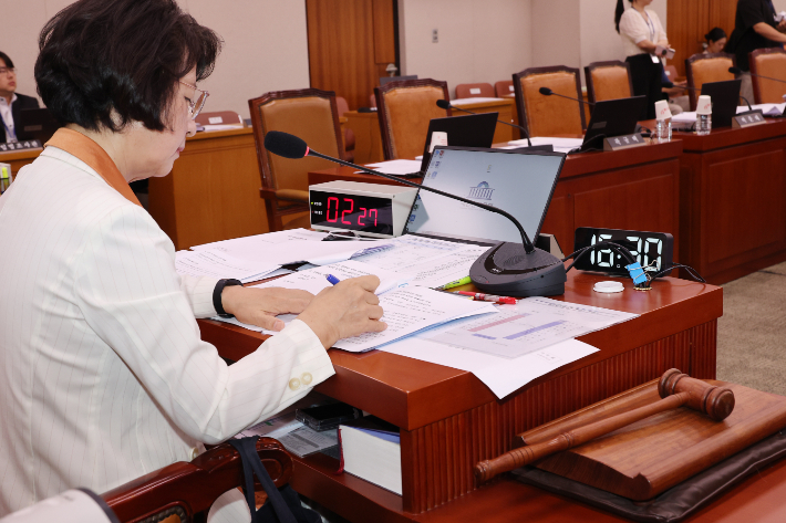 법제사법위원회 전체회의. 연합뉴스